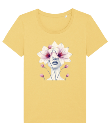 FLORAL GEOMETRIC ORHIDEE  Feminitate Jojoba