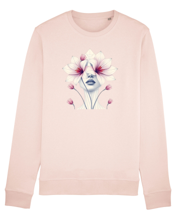 FLORAL GEOMETRIC ORHIDEE  Feminitate Candy Pink
