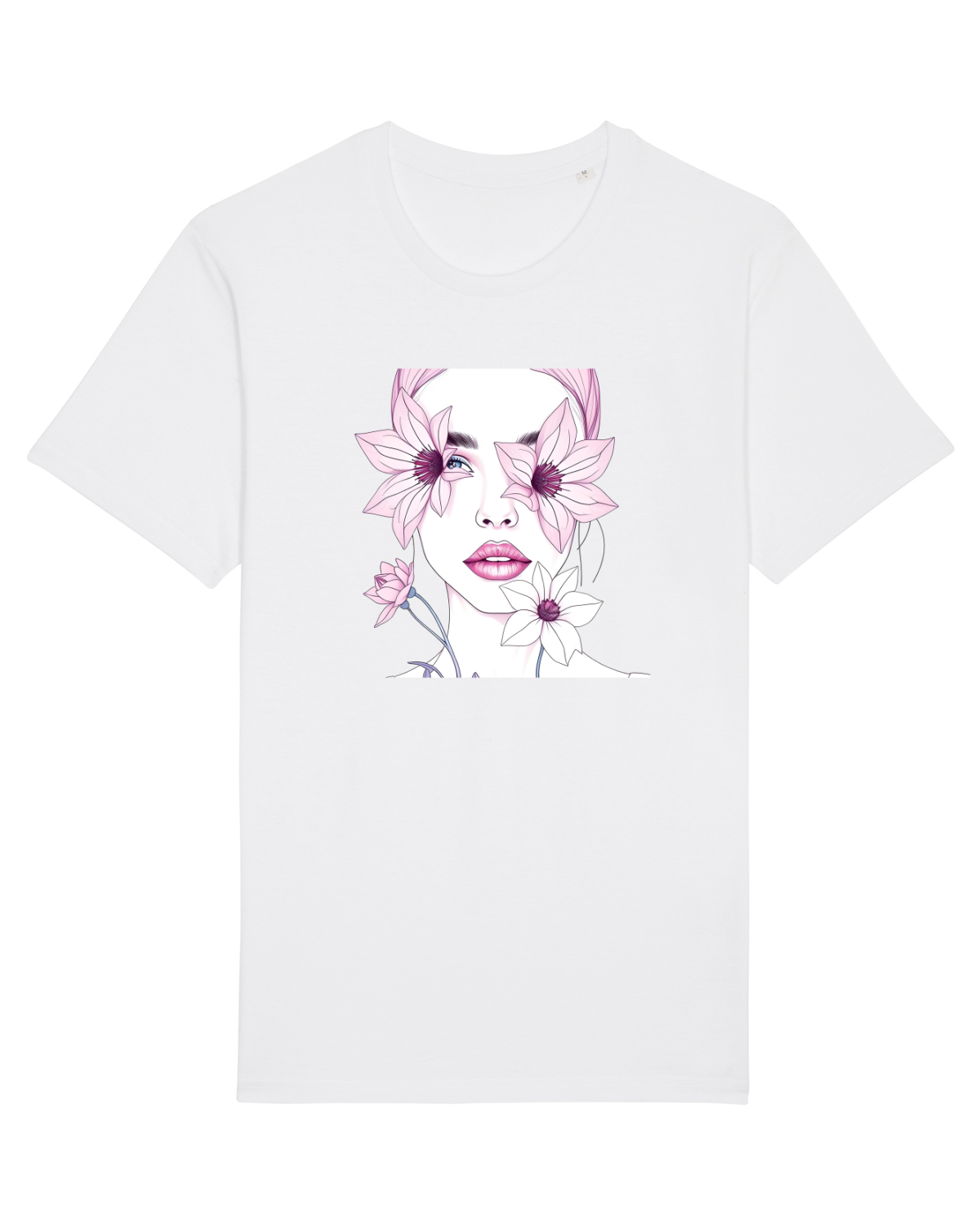 Tricou mânecă scurtă Unisex Rocker White