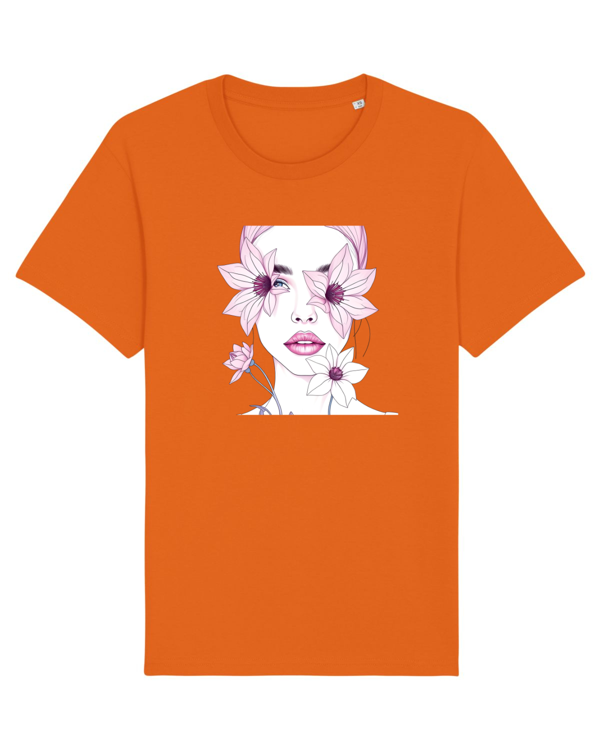 Tricou mânecă scurtă Unisex Rocker Bright Orange