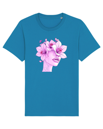 FLORAL GEOMETRIC CRINI Feminitate 3 Azur