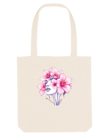FLORAL GEOMETRIC ORHIDEE  Feminitate 2 Natural