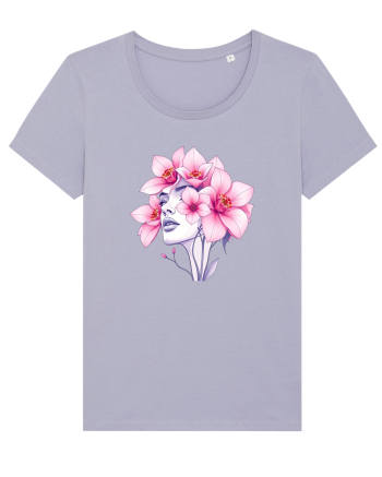 FLORAL GEOMETRIC ORHIDEE  Feminitate 2 Lavender