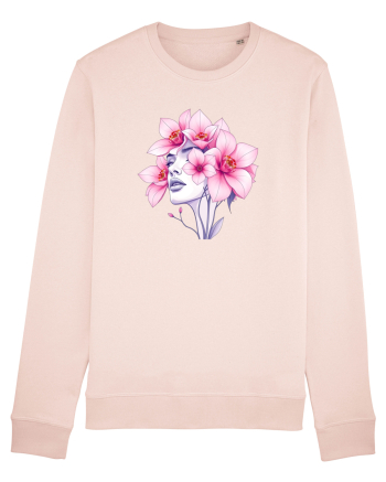 FLORAL GEOMETRIC ORHIDEE  Feminitate 2 Candy Pink