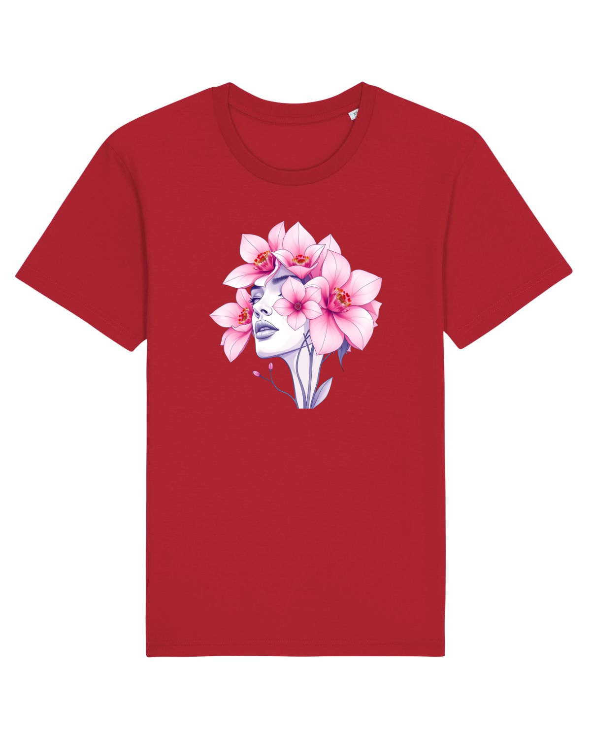 Tricou mânecă scurtă Unisex Rocker Red