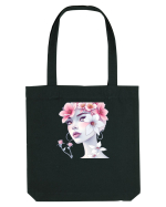 FLORAL GEOMETRIC MAGNOLII Feminitate  2 Sacoșă textilă