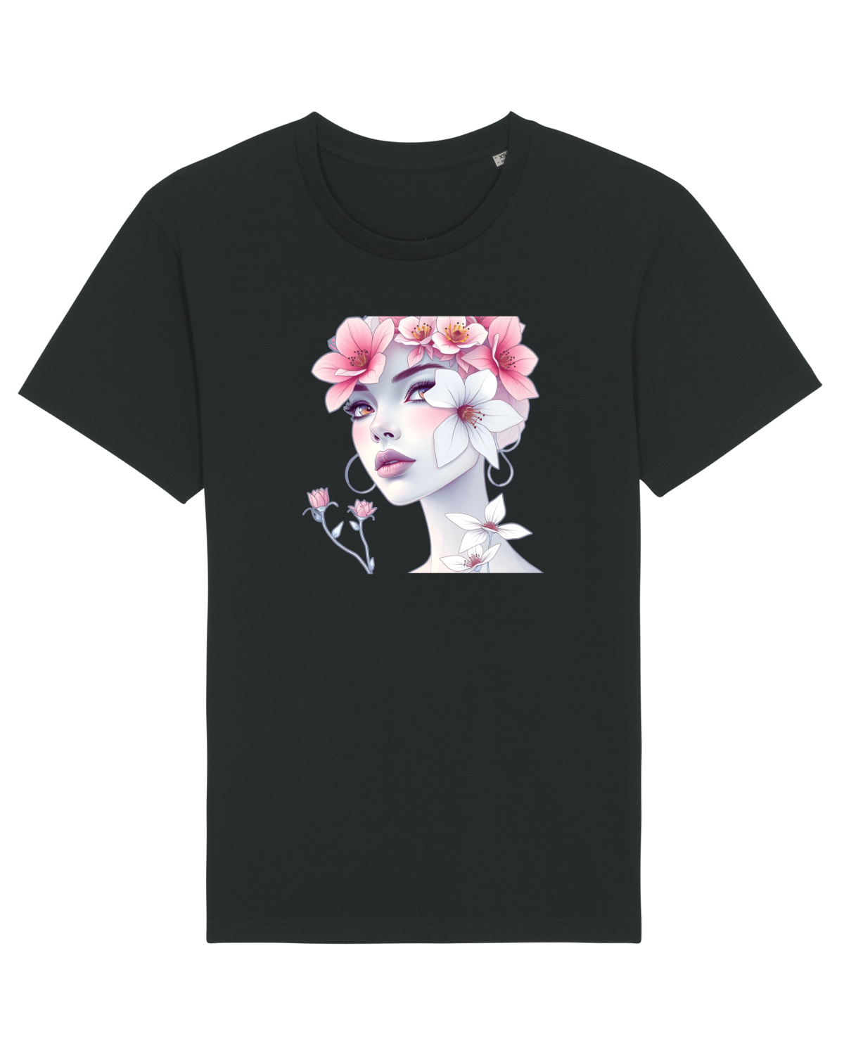 Tricou mânecă scurtă Unisex Rocker Black