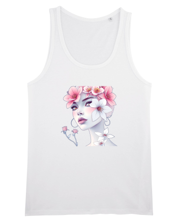 FLORAL GEOMETRIC MAGNOLII Feminitate  2 White