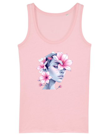 FLORAL GEOMETRIC MAGNOLII Feminitate  3 Cotton Pink