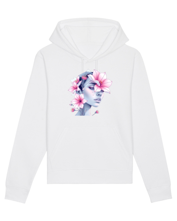 FLORAL GEOMETRIC MAGNOLII Feminitate  3 White