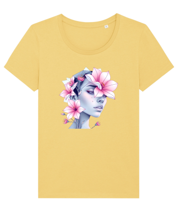 FLORAL GEOMETRIC MAGNOLII Feminitate  3 Jojoba