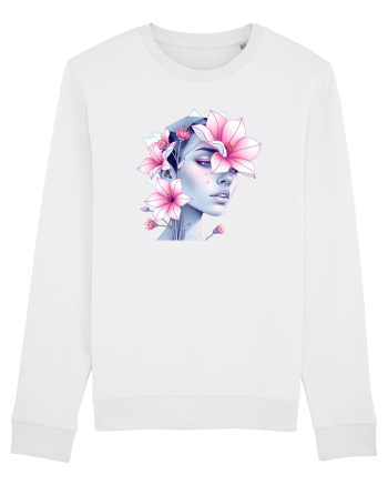 FLORAL GEOMETRIC MAGNOLII Feminitate  3 White