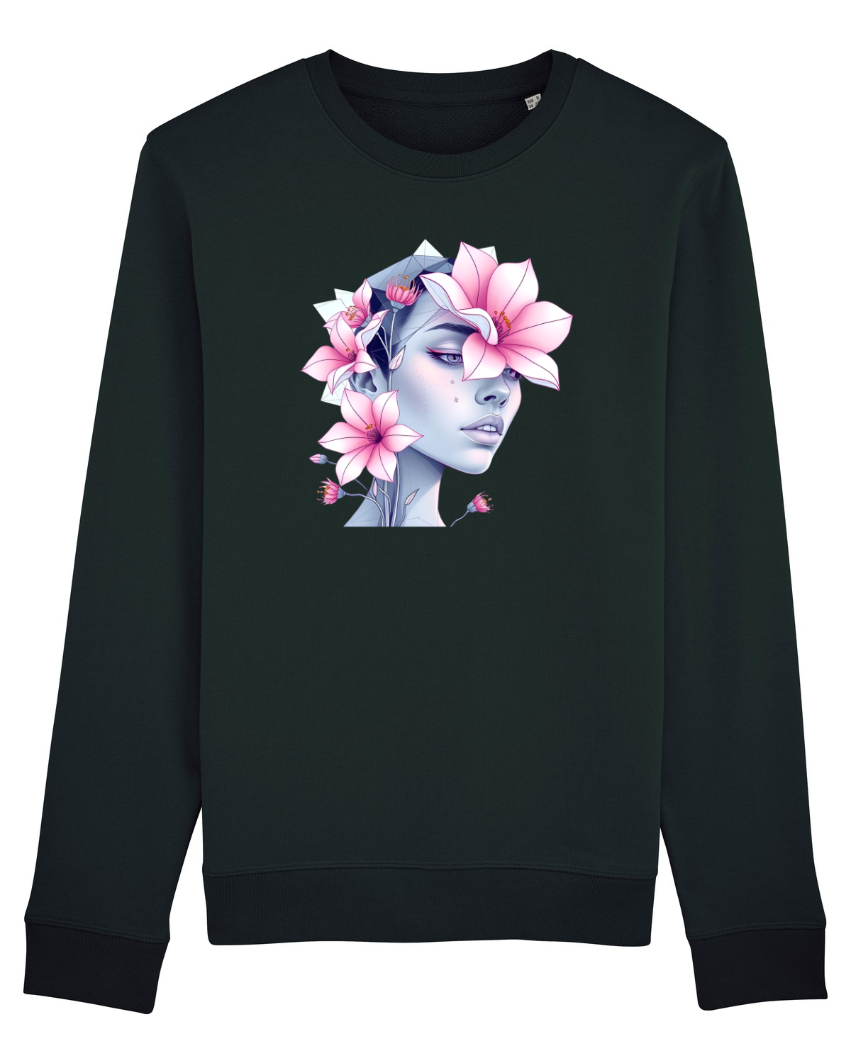 Bluză mânecă lungă Unisex Rise Black