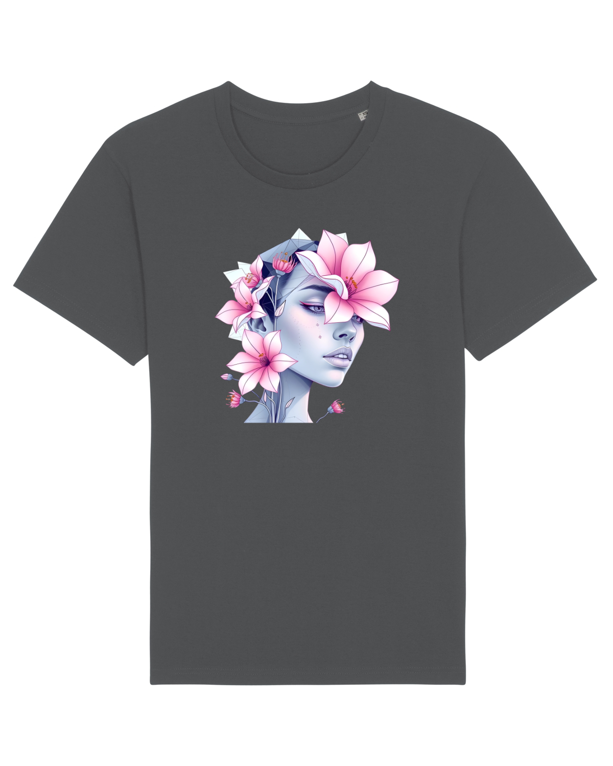 Tricou mânecă scurtă Unisex Rocker Anthracite