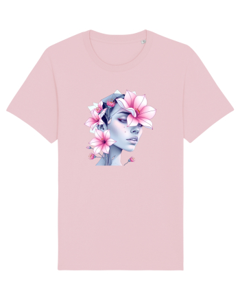 FLORAL GEOMETRIC MAGNOLII Feminitate  3 Cotton Pink
