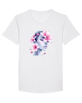 FLORAL GEOMETRIC MAGNOLII Feminitate  3 White