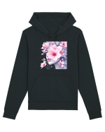 FLORAL GEOMETRIC MAGNOLII Feminitate  4 Hanorac Unisex Drummer