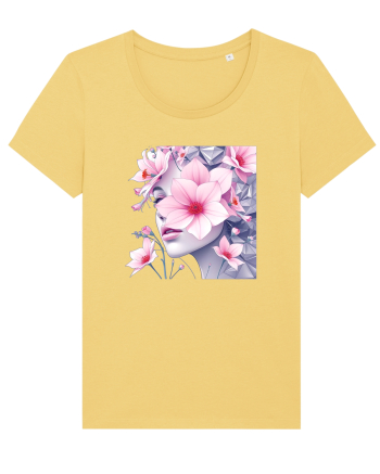 FLORAL GEOMETRIC MAGNOLII Feminitate  4 Jojoba
