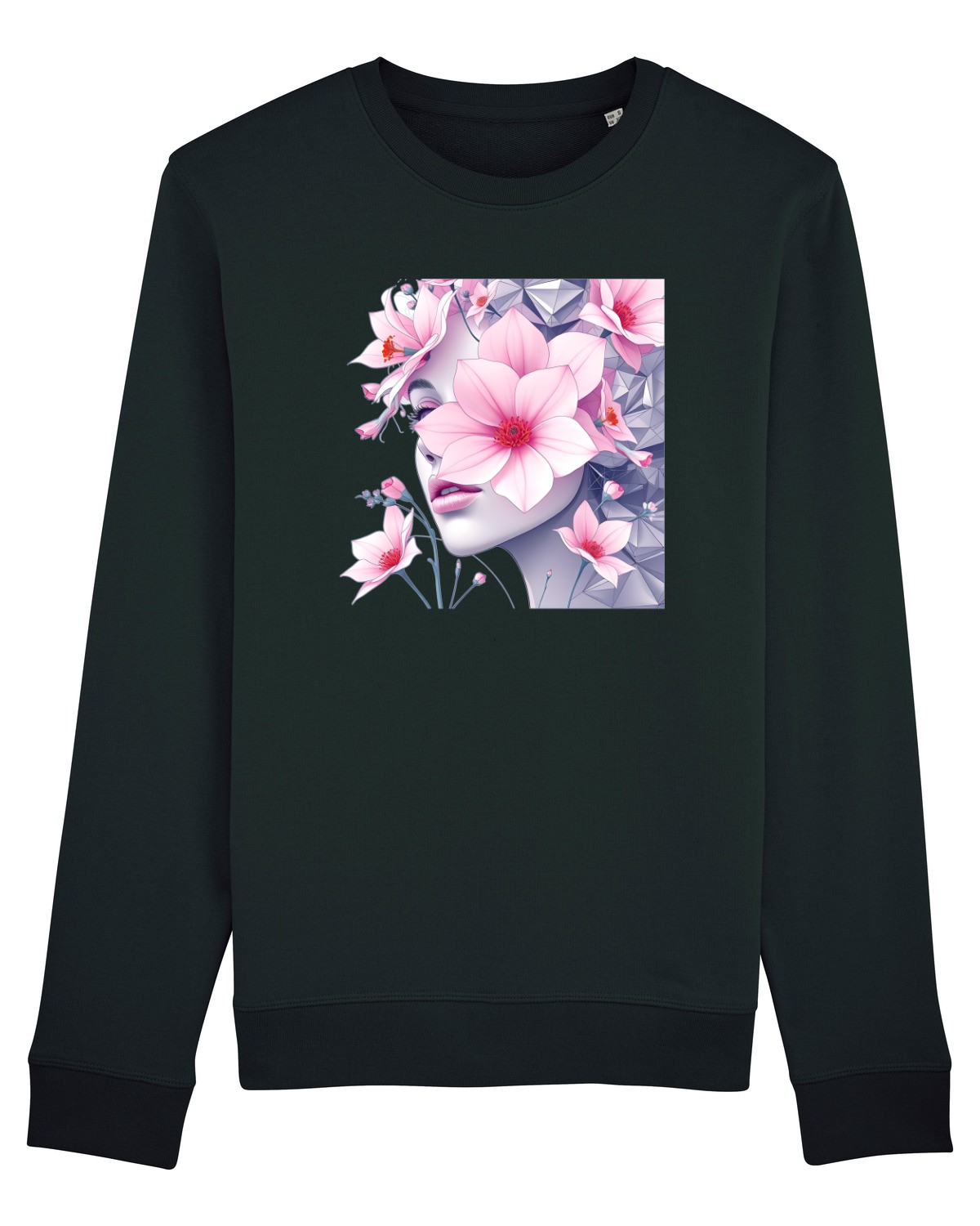 Bluză mânecă lungă Unisex Rise Black