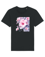 FLORAL GEOMETRIC MAGNOLII Feminitate  4 Tricou mânecă scurtă Unisex Rocker