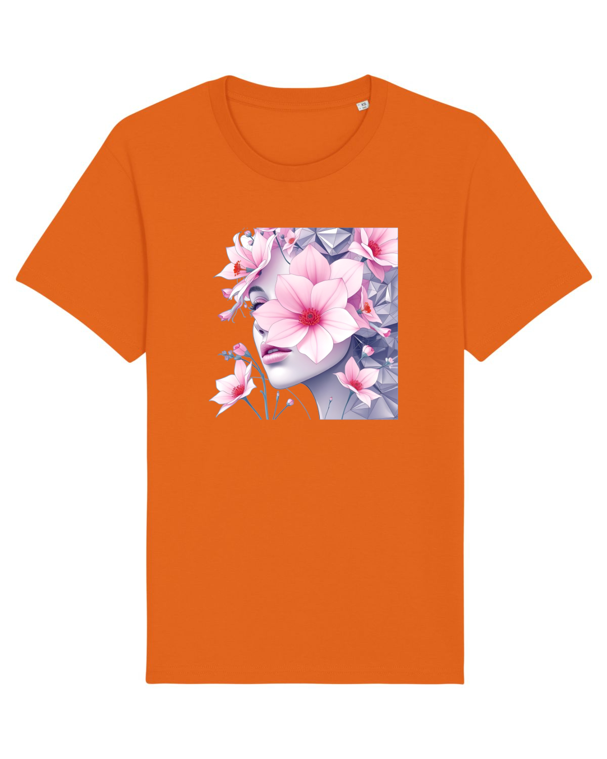 Tricou mânecă scurtă Unisex Rocker Bright Orange