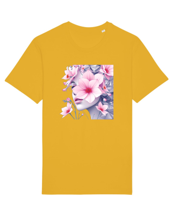 FLORAL GEOMETRIC MAGNOLII Feminitate  4 Spectra Yellow