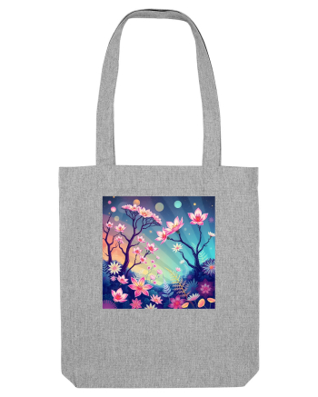 FLORAL GEOMETRIC - PEISAJ SUPERNATURAL 1 Heather Grey