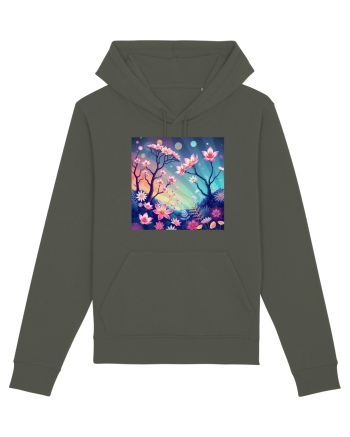 FLORAL GEOMETRIC - PEISAJ SUPERNATURAL 1 Khaki