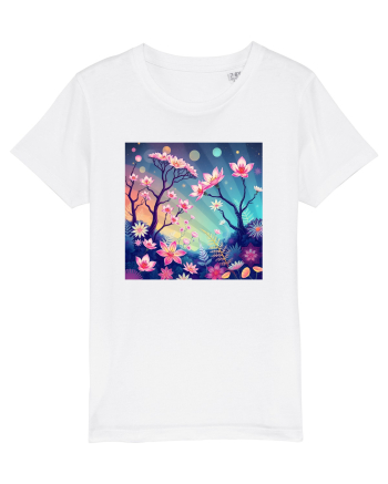 FLORAL GEOMETRIC - PEISAJ SUPERNATURAL 1 White