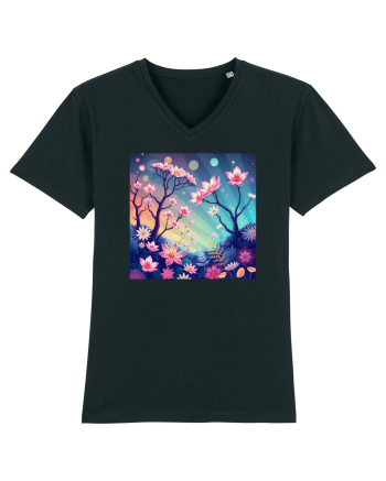 FLORAL GEOMETRIC - PEISAJ SUPERNATURAL 1 Black
