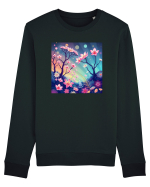 FLORAL GEOMETRIC - PEISAJ SUPERNATURAL 1 Bluză mânecă lungă Unisex Rise