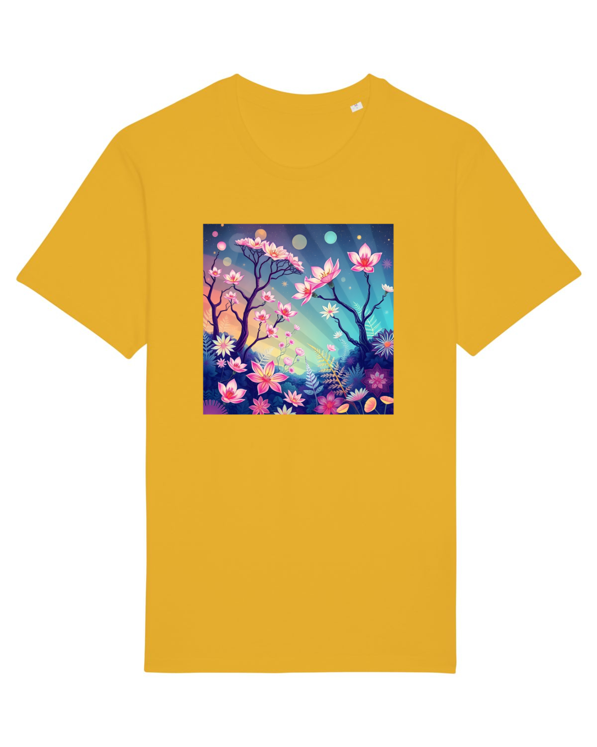 Tricou mânecă scurtă Unisex Rocker Spectra Yellow