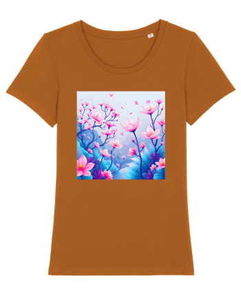 FLORAL GEOMETRIC - PEISAJ SUPERNATURAL 2 Roasted Orange