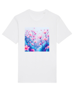FLORAL GEOMETRIC - PEISAJ SUPERNATURAL 2 Tricou mânecă scurtă Unisex Rocker