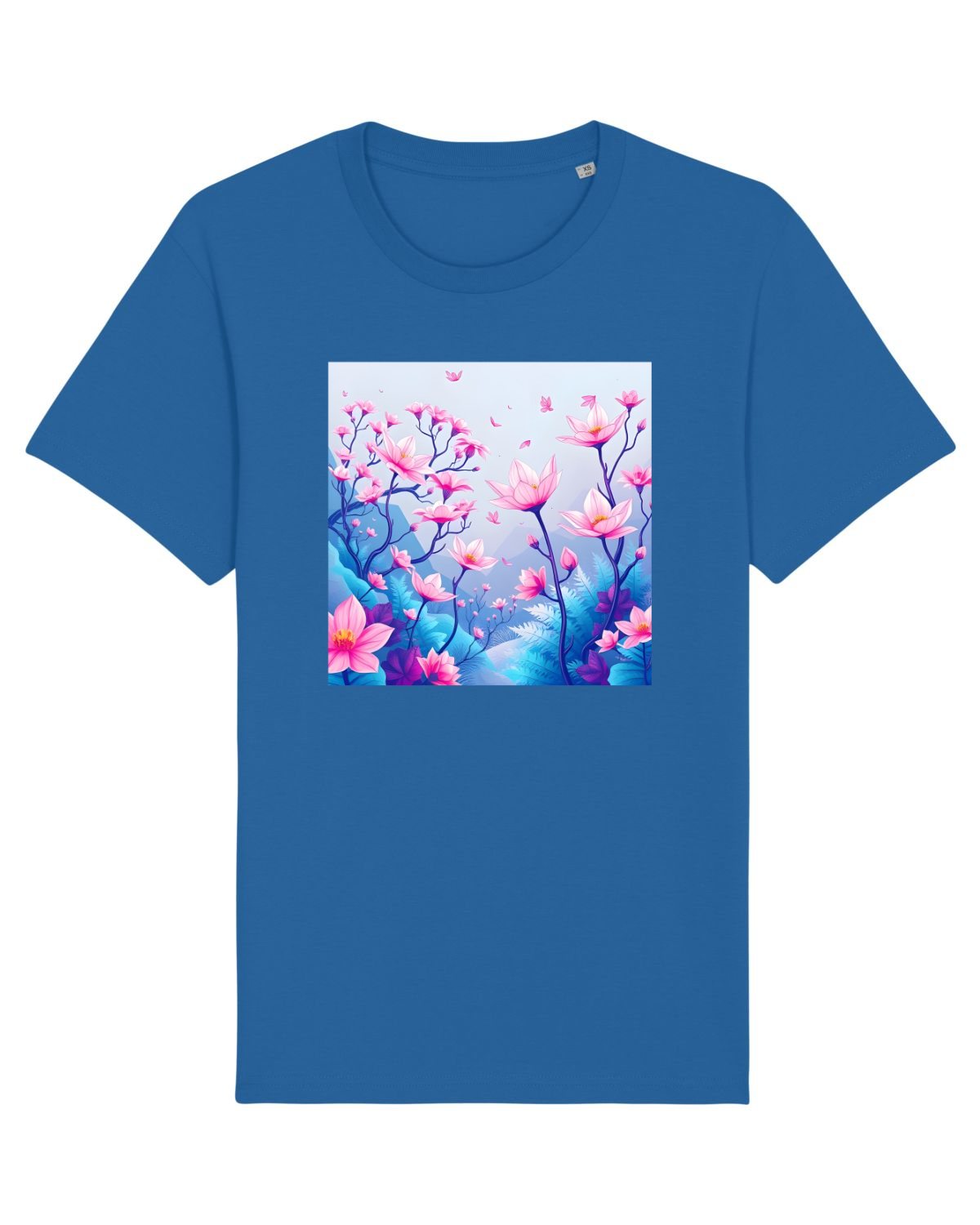 Tricou mânecă scurtă Unisex Rocker Royal Blue