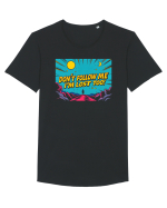 DON`T FOLLOW ME, I`M LOST TOO - NU MA URMA, SI EU M-AM RATACIT Tricou mânecă scurtă guler larg Bărbat Skater