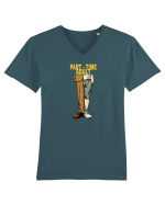 PART  - TIME ADULT  2 Tricou mânecă scurtă guler V Bărbat Presenter