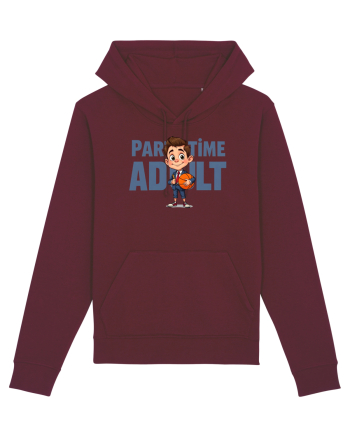 PART  - TIME ADULT  3 Burgundy