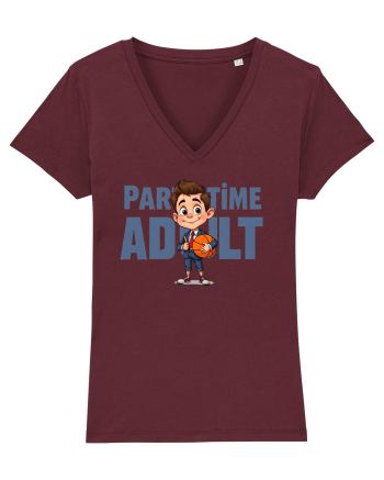 PART  - TIME ADULT  3 Burgundy