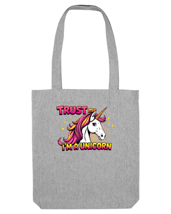 TRUST ME, I`M A UNICORN - Ai incredere in mine, sunt un unicorn Heather Grey