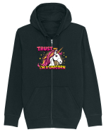 TRUST ME, I`M A UNICORN - Ai incredere in mine, sunt un unicorn Hanorac cu fermoar Unisex Connector