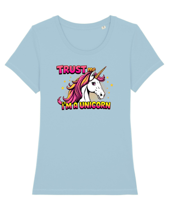 TRUST ME, I`M A UNICORN - Ai incredere in mine, sunt un unicorn Sky Blue