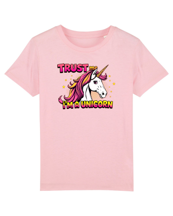 TRUST ME, I`M A UNICORN - Ai incredere in mine, sunt un unicorn Cotton Pink