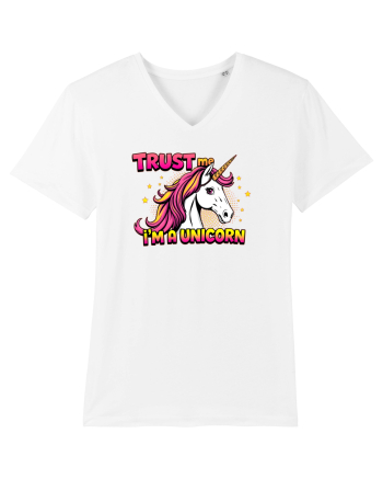 TRUST ME, I`M A UNICORN - Ai incredere in mine, sunt un unicorn White