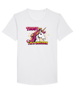 TRUST ME, I`M A UNICORN - Ai incredere in mine, sunt un unicorn Tricou mânecă scurtă guler larg Bărbat Skater