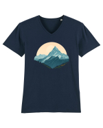 MUNTE - CALATORII 3  Tricou mânecă scurtă guler V Bărbat Presenter