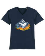 MUNTE - CALATORII 4 Tricou mânecă scurtă guler V Bărbat Presenter
