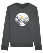 MUNTE - CALATORII 5 Bluză mânecă lungă Unisex Rise
