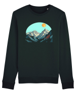 MUNTE - CALATORII 8 Bluză mânecă lungă Unisex Rise