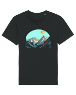 MUNTE - CALATORII 8 Tricou mânecă scurtă Unisex Rocker